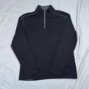 Robert Graham Shirt Mens Large Sweater Quarter‎ Zip Pullover Classic Fit